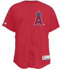 Sammy Angels Official MLB Full Button Youth Jersey - MAHD684Y