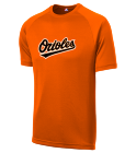 EL-Painting00 Orioles MLB Adult League Team Jerseys - Official Nike MLB Wordmark Poly Tees - N223