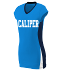 Caliper-womens Ladies Three Colored V-Neck Jersey