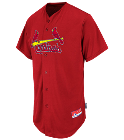 D-Wilson Cardinals Official MLB Full Button Youth Jersey MAHD684Y