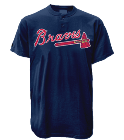 Jeff Custom Braves Two-Button Jersey -  Braves-MAI383