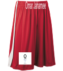 Omar-Jahamee DISCONTINUED Adult Triple Double Reversible Basketball Shorts - 4448