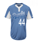Hunter Youth Royals Two-Button Jersey - Royals-MAIY83