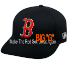 BIG-G Boston Red Sox - Official MLB Hat for Little Kids Leagues OCMLB300