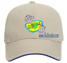 wwwGoDoodlecom Sandwich Visor Otto Cap