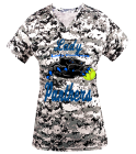 Lady-Panthers Digital Camouflage Ladies V-Neck Badger Jersey