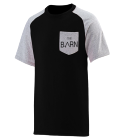 The-Barn-TShirt Adult Two Color Shirt With Pocket