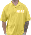 SKATE-OR-DIE Adult 50% Polyester / 50% Cotton Polo