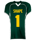 SPARTANS1 DISCONTINUED Adult Tackle Football Jerseys - 1333