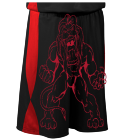 Westlake-Lions DISCONTINUED Reversible Youth Basketball Shorts - 7