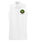CGY-Summer-2017 Ladies Silk Sleeveless Polo Shirt