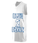 Blue-Devils-1718 Adult Sleeveless Two Toned Jersey