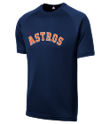 Easton- Astros MLB Adult League Team Jerseys - Official Nike MLB Wordmark Poly Tees - N223