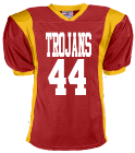 TROJANS-44DAGAMPAT44 DISCONTINUED Adult Steelmesh Football Jersey - Teamwork Athletic -1327