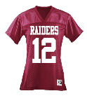 Raiders12Showtime12 Augusta Ladies Junior Fit Replica Football Tee