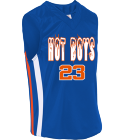 hot-boys-orange DISCONTINUED Adult Helix Baskeball Jersey - 1438