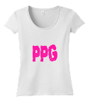 PPG DISCONTINUED Junior Ladies Deep Scoop Tee