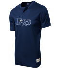 Player-Name00 Custom Tampa Bay Rays Two-Button Jersey - Tampa Bay Rays-MAI383