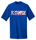 FC-STAMPEDEGONZALES7 Youth Customized Ultimate Performance Crew T-Shirt DISCONTINUED