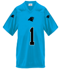 Jordan1Panthers DISCONTINUED Youth Overtime Football Jersey - 1302