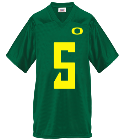 DUCKS5GR DISCONTINUED Adult Overtime Football Jersey -1392