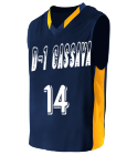 D1-CASSAVALABIS1414 DISCONTINUED Mens Game Day Basketball Jerseys - N2350