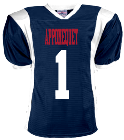 APPONEQUET1LUNDRIGAN DISCONTINUED Youth Steelmesh Football Jersey - Teamwork Athletic -1317
