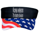 7th-infantry-divisionKorea-veteran Pre Printed Visor Otto Cap