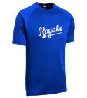 Big-Sky-Landscaping Royals MLB Little League Team Jerseys - Official Nike Youth MLB Wordmark Poly Tees - NY238