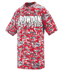 BOWDONWILLIAMS03Red-Devils03 Youth Digi Camo Wicking Two-Button Jersey