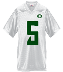 DUCKS5ROAD DISCONTINUED Adult Overtime Football Jersey -1392