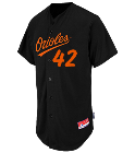 THGTTG Orioles Full Button Baseball Jersey - Adult MAHD6840