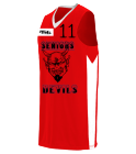 SENIORSDEVILS11LUMBAYAN11LUMBAYAN Adult Two Color Sleeveless Jersey