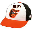 RUBYKEPNER Baltimore Orioles - Official MLB Hat for Little Kids Leagues OCMLB300