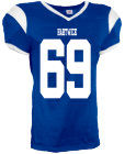 Hartwick69Keeler69 DISCONTINUED Adult Grinder Steelmesh Football Jersey -1370