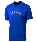 Ripp Rangers MLB Adult League Team Jerseys - Official Nike MLB Wordmark Poly Tees - NY234