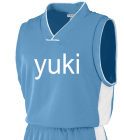YUKI DISCONTINUED Youth Wicking Mesh Basketball Jersey-Augusta Style 796