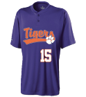 15PARKER Clemson Tigers Adult Baseball Jersey