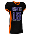 MMFFL18Baltimore-Birds18 Adult Two Color  Football Jersey