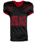 Devil-Dog-2 DISCONTINUED Youth Reversible Football Jersey - 1367