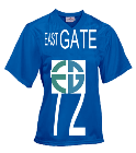 EastGATE72OVERCOMER72 DISCONTINUED Youth Overtime Football Jersey - 1362