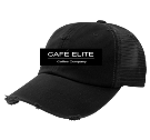 Cafe-elite-coffee-company- Distressed Vintage Snapback