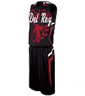 Del-ReyMatadors3 Youth Basketball Jersey
