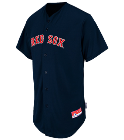 Long-Live-Envy Red Sox Full Button Baseball Jersey - Adult MAHD6840