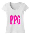 PPG DISCONTINUED Junior Ladies Deep Scoop Tee