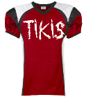 Tikis DISCONTINUED Youth Red Zone Steelmesh Football Jersey - 1365