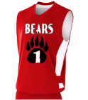 BEAR-BBALL Youth Reversible Speedway Muscle
