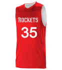 35drant35 Houston Rockets Youth Reversible Basketball Jerseys - A105LY-ROCKETS