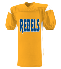 Rebels-Option-2 Adult Two Color Football Jersey