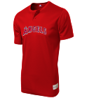 4 Youth Angels Two-Button Jersey - Angels-MAIY83
